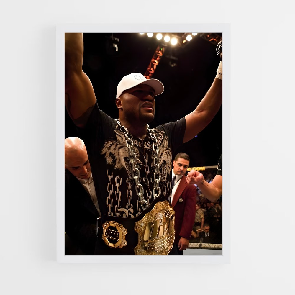Poster Quinton rampage jackson – affiche MMA (vue 3)